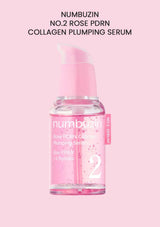 Pink serum bottle with 'Numbuzin' branding on a pink background