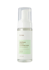 LUNIK Centella Bubble Cleansing Foam bottle on a white background
