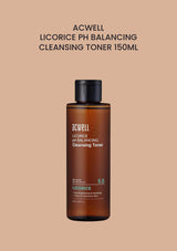 ACWELL Licorice pH Balancing Cleansing Toner 150ml