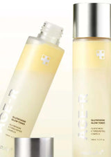 Two bottles of Glutathione Glow Toner on a white background
