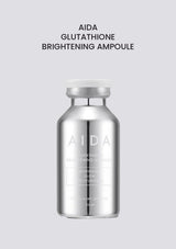 AIDA Glutathione Brightening Ampoule 20ml product and packaging.