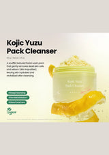 AXIS-Y Kojic Yuzu Pack Cleanser 60g — introduction; original brand product information