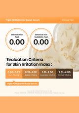 AXIS-Y Triple PDRN Barrier Boost Serum 30ml — sensitive skin tests; original brand product information