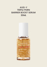 AXIS-Y Triple PDRN Barrier Boost Serum 30ml — clear product packshot, COCOMO main image