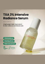 AXIS-Y TXA 3% Intensive Radiance Serum 30ml — introduction; original brand product information