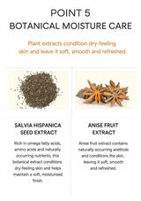 Salvia hispanica seed and anise fruit extracts in BLANC DUBU sunscreen