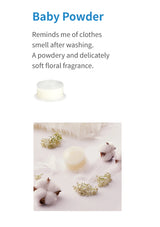 Vita Pure baby powder scent description and exact filter