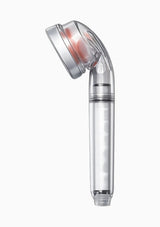 BODYLUV Vita Puresome Shower Head with a transparent filter handle and chrome shower face.