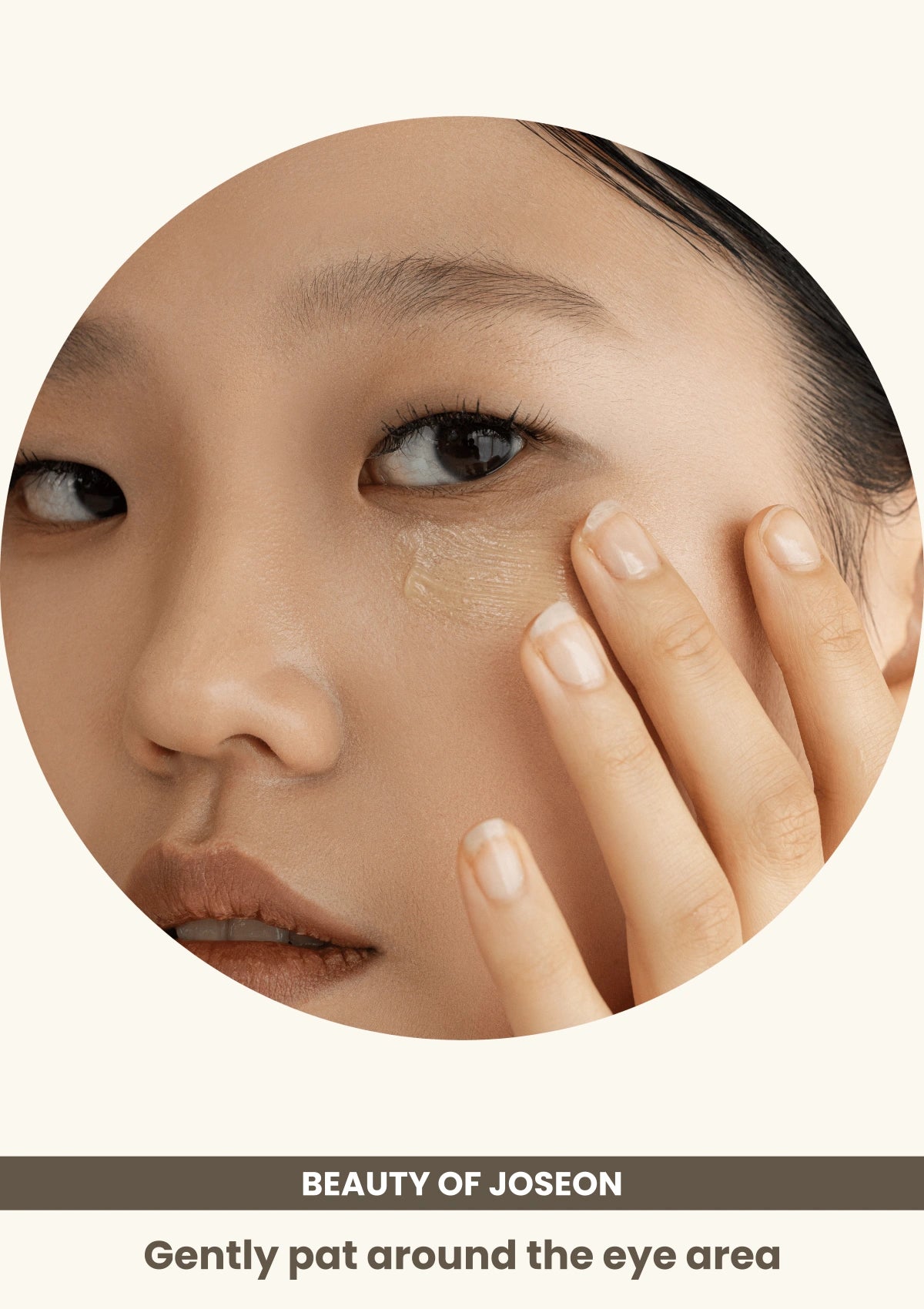 Beauty of Joseon Revive Eye Serum: Ginseng + Retinal: Gently pat around the eye area.