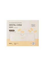 Package of Dental Chew mini with collagen on a white background