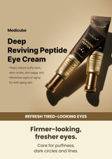 MEDICUBE Deep Lifting Peptide Eye Cream – refresh tired-looking eyes