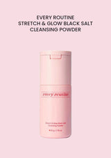 Every Routine Stretch & Glow Black Salt Cleansing Powder 50g product packshot