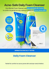 Numbuzin No.0 dermatologically tested daily foam cleanser