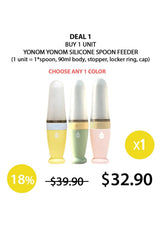 (YONOM YONOM) Silicone Spoon Feeder 100ml
