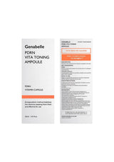 GENABELLE PDRN Vita Toning Ampoule 30ml packaging details | GENABELLE PDRN Vita Toning Ampoule gallery 13 of 13