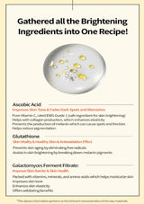 Advertisement for skincare ingredients with a close-up of droplets on a white background.