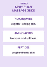 Niacinamide, amino acids and peptides in YTNING Massager Cream