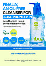 Numbuzin No.0 oil-free cleansing jelly for acne-prone skin