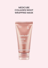Medicube Collagen Night Wrapping Mask 75ml — Glass Glow range main image