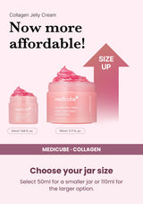 Medicube Collagen Jelly Cream 50ml | 110ml — Choose your jar size