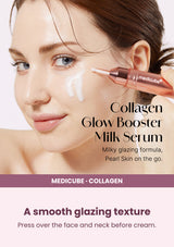 Medicube Collagen Glow Booster Serum 15ml — A smooth glazing texture