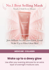Medicube Collagen Night Wrapping Mask 75ml — Wake up to a dewy glow