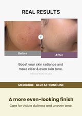 Medicube AGE-R Glutathione Glow Toner — A more even-looking finish. Care for visible dullness and uneven tone.