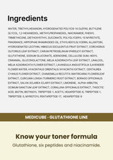 Medicube AGE-R Glutathione Glow Toner — Know your toner formula. Glutathione, six peptides and niacinamide.