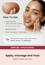 Medicube Hypochlorous Acid Peel Shot 80ml — Apply, massage and rinse