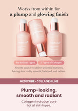 Medicube triple collagen serum 4 0 55ml — Plump-looking, smooth and radiant. Collagen hydration care for all skin types.