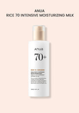 ANUA Rice 70 Intensive Moisturizing Milk for Dewy Hydration