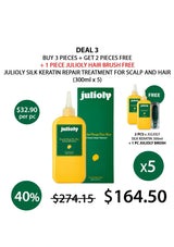 Promotional offer for Julifoly hair care products with pricing and deal details.