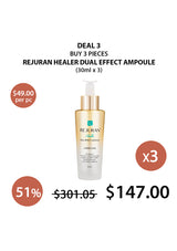 Rejuvenating product with pricing and deal information on a white background