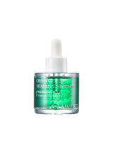 Greenvitum vitamin C serum bottle with dropper on a white background