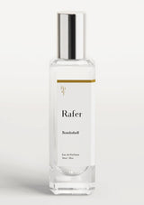 Rafer Bombshell perfume bottle on a white background
