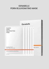 Genabelle PDRN Rejuvenating Mask packaging on a light gray background | GENABELLE PDRN Rejuvenating Mask gallery 1 of 8