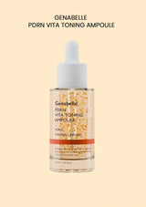 Genabelle PDRN Vita Toning Ampoule bottle on a beige background | GENABELLE PDRN Vita Toning Ampoule gallery 1 of 13