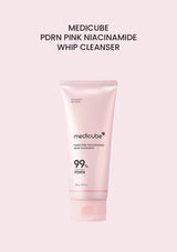 Medicube PDRN Pink Niacinamide Whip Cleanser 120g — Pink PDRN range main image