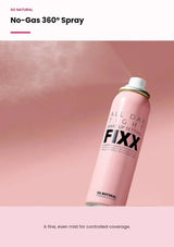 SO NATURAL setting fixer no-gas 360 degree spray