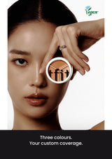 TFIT Cover Up Pro Concealer — campaign photography and three-colour concept