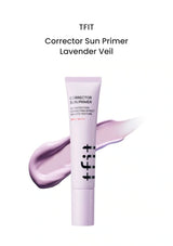 TFIT Corrector Sun Primer SPF50+ PA++++ Lavender Veil 30ml product photography