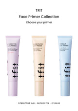 TFIT Face Primer Collection — Corrector Sun, Glow Filter & Icy Blur — select one option