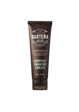 Bartera Comfort Shaving Cream tube on a white background