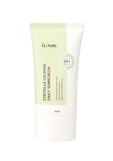 iUNIK Centella Calming Daily Sunscreen tube on a white background