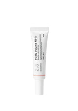 A white squeeze tube of PDRN Volume fill-it cosmetic product with black text and a thin pink accent band, centered on a plain white background.
