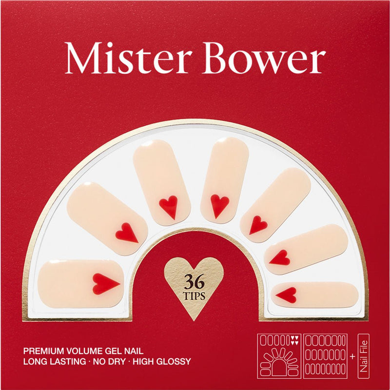 [Mister Bower] Volume Gel Nail - Signature B-Heart - COCOMO