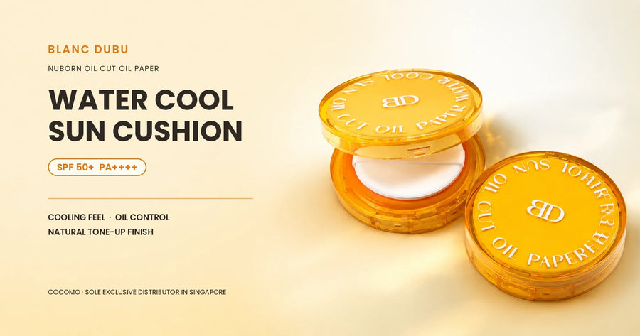 Blanc Dubu Sun Cushion: Cooling SPF 50+ PA++++ for Oily Skin