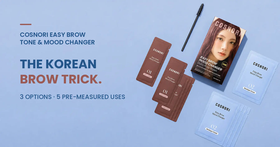 The Korean Brow Trick: COSNORI Brow Tone & Mood Changer