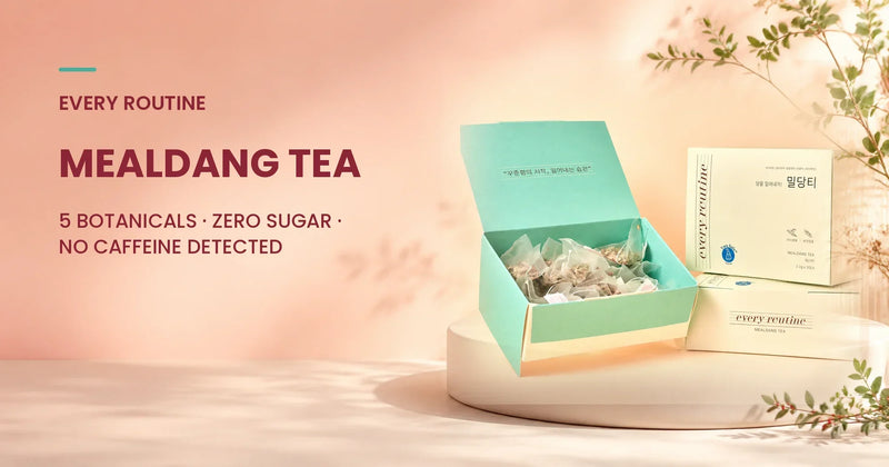 Mealdang Tea: The Zero-Sugar Korean Tea for Every Day