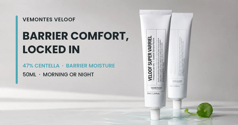 VEMONTES Veloof Super Varriel Cream beside the Barrier Comfort, Locked In headline